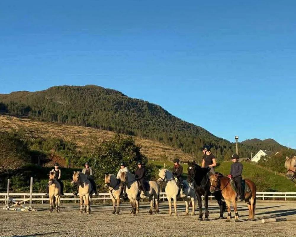  Bilete av 'Ridekurs med oppstart januar 2026'.